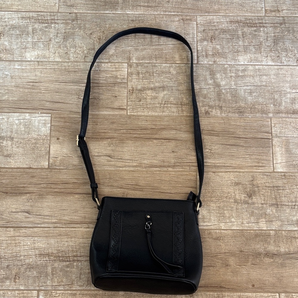 Elegant Black Crossbody Shoulder Bag